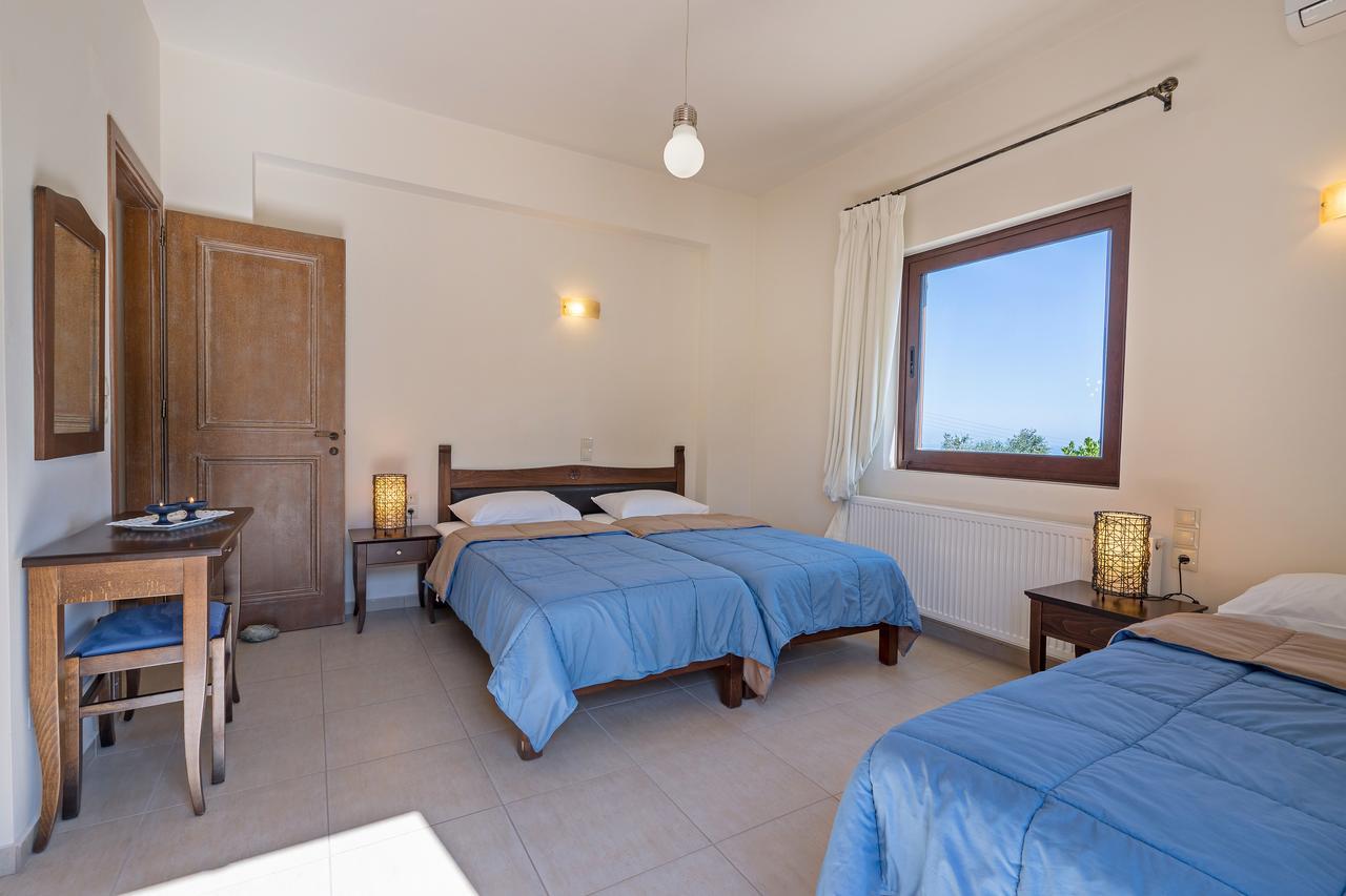 Sea Views At Villa Anemomylos With Heated Pool, Ping Pong And Tennis Ajía Pelajía Kültér fotó