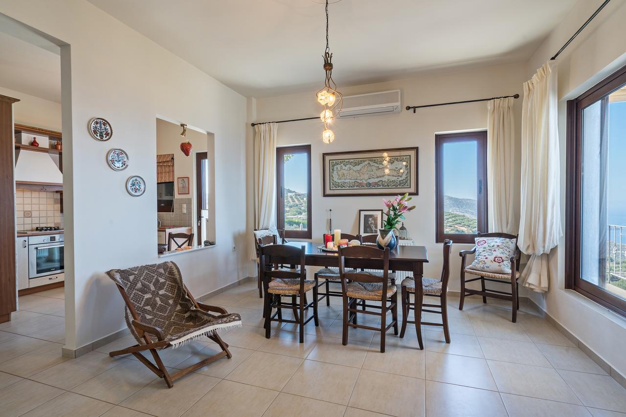 Sea Views At Villa Anemomylos With Heated Pool, Ping Pong And Tennis Ajía Pelajía Kültér fotó